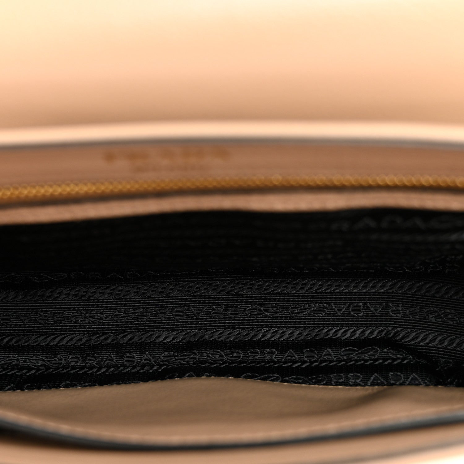 Prada Glace Calfskin Studded Crossbody Cammeo 5 of 9