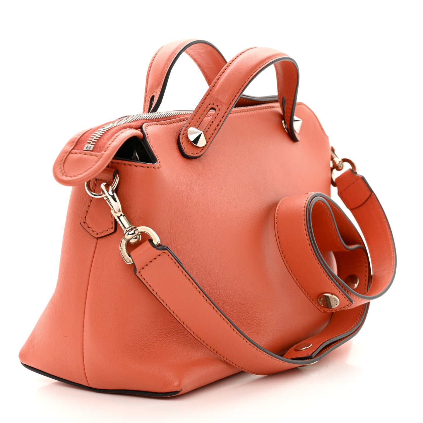 Vitello Dolce Medium By The Way Boston Bag Pimento