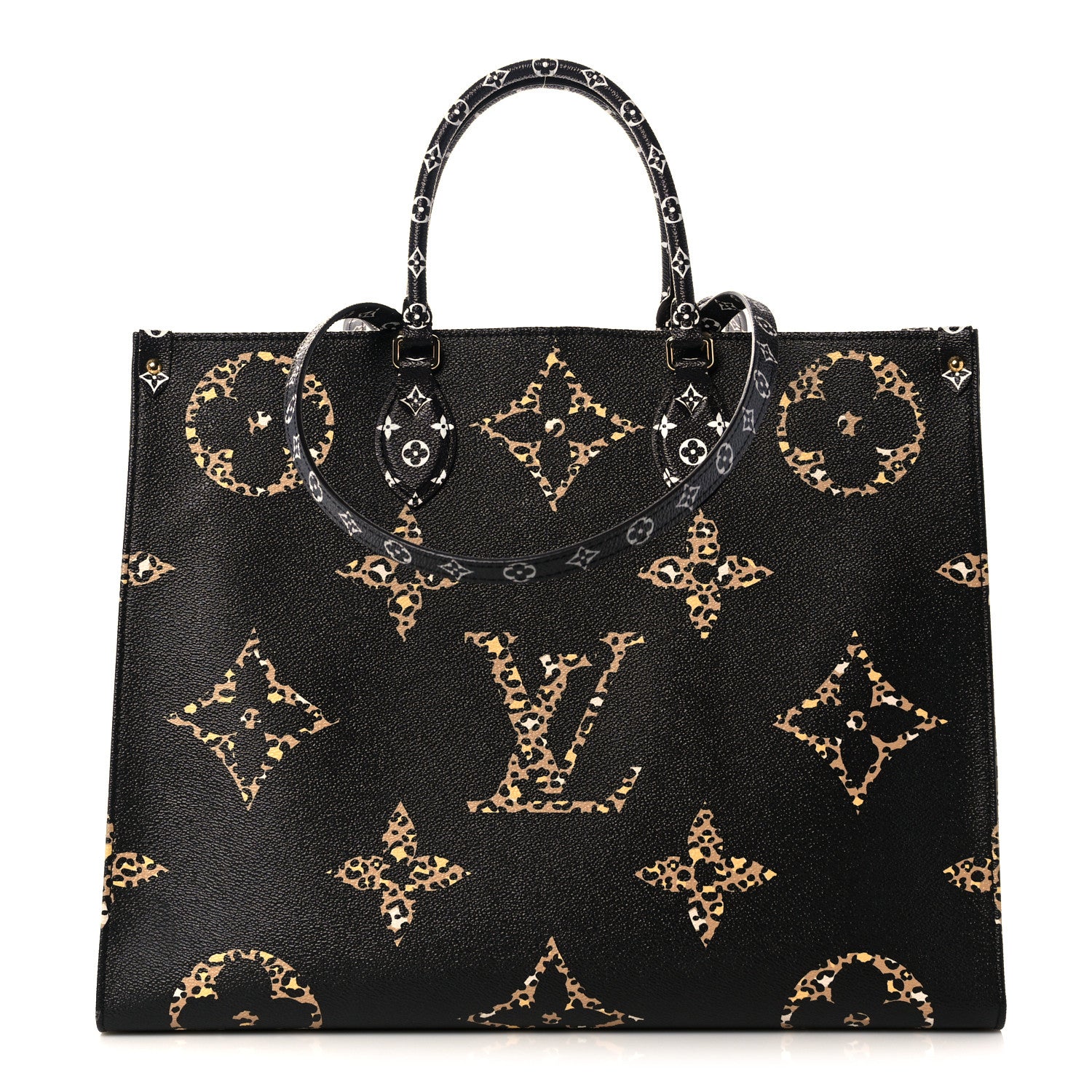 Louis Vuitton Monogram Giant Jungle Onthego GM Black 1 of 9