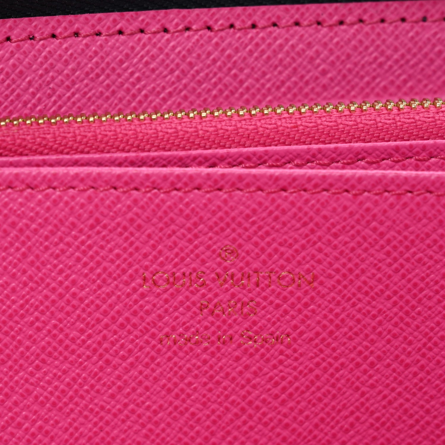Louis Vuitton Monogram Giant Spring In The City Zippy Wallet Midnight Fuchsia 6 of 7