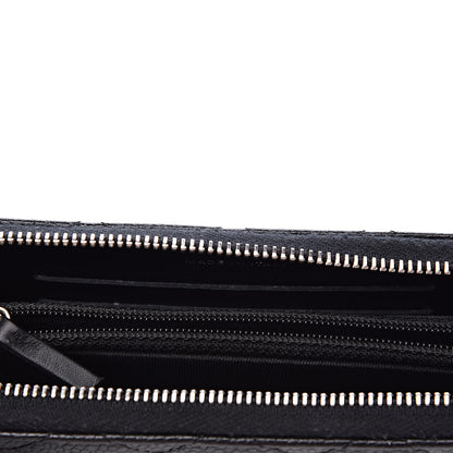 Chanel Caviar Quilted Small Gusset Zip Around Wallet Black 11 of 15