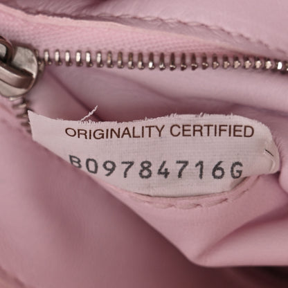 Bottega Veneta Lambskin Maxi Intrecciato Cassette Crossbody Bag Bliss Washed 7 of 10