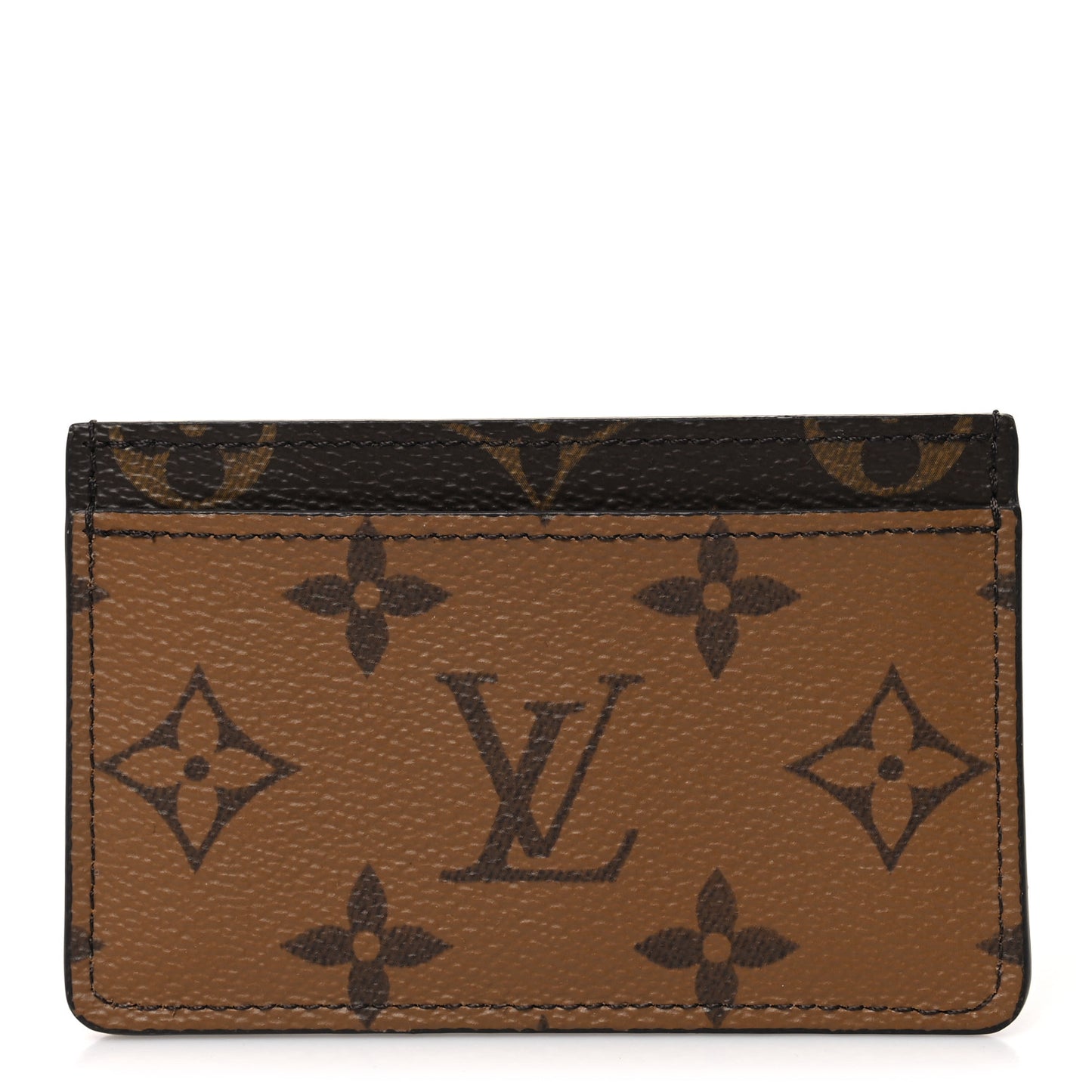 Reverse Monogram Card Holder