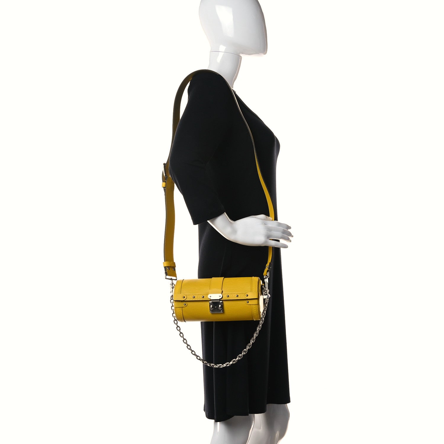 Louis Vuitton Epi Papillon Trunk Jaune 2 of 10