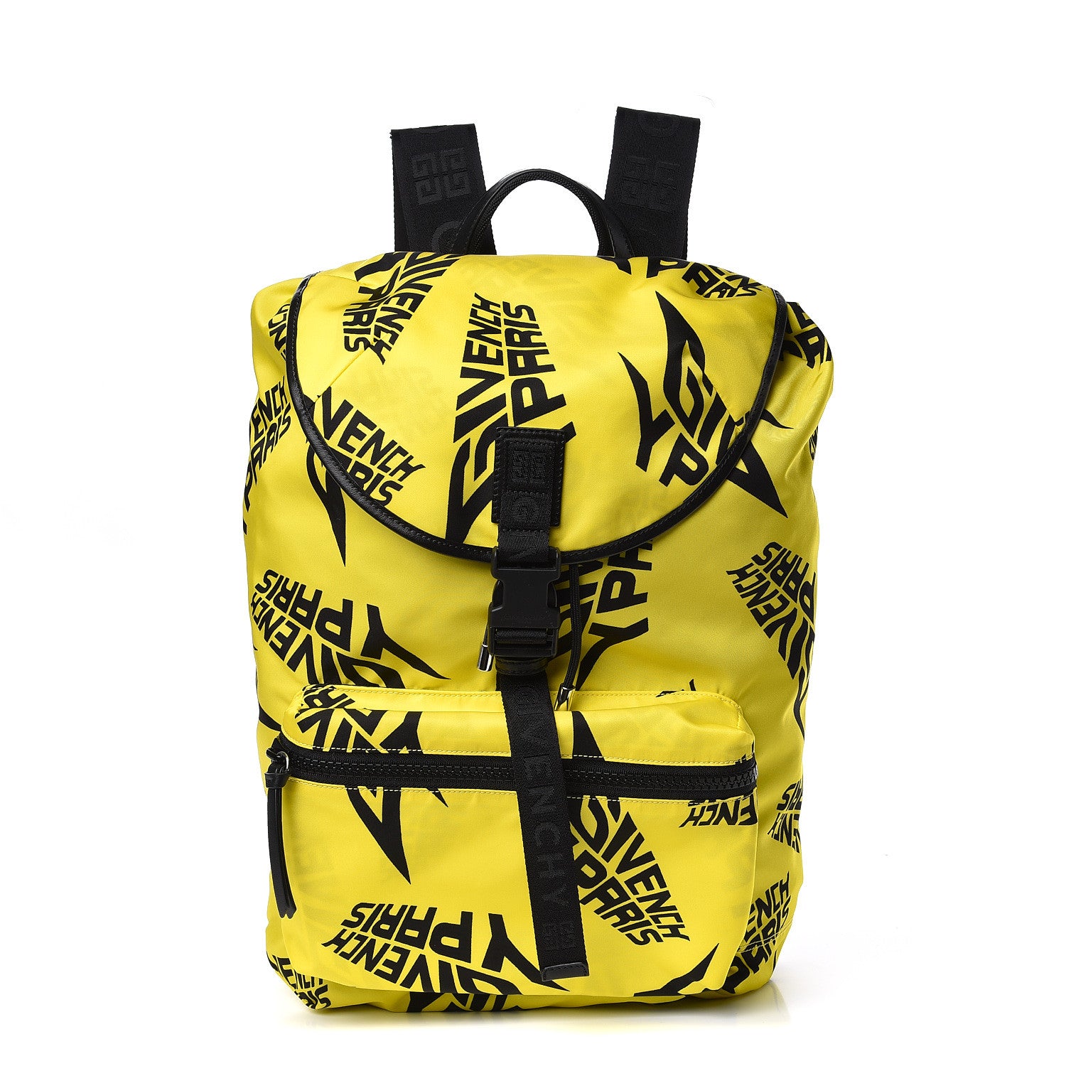 Givenchy Nylon Light 3 Backpack Yellow 1 of 9