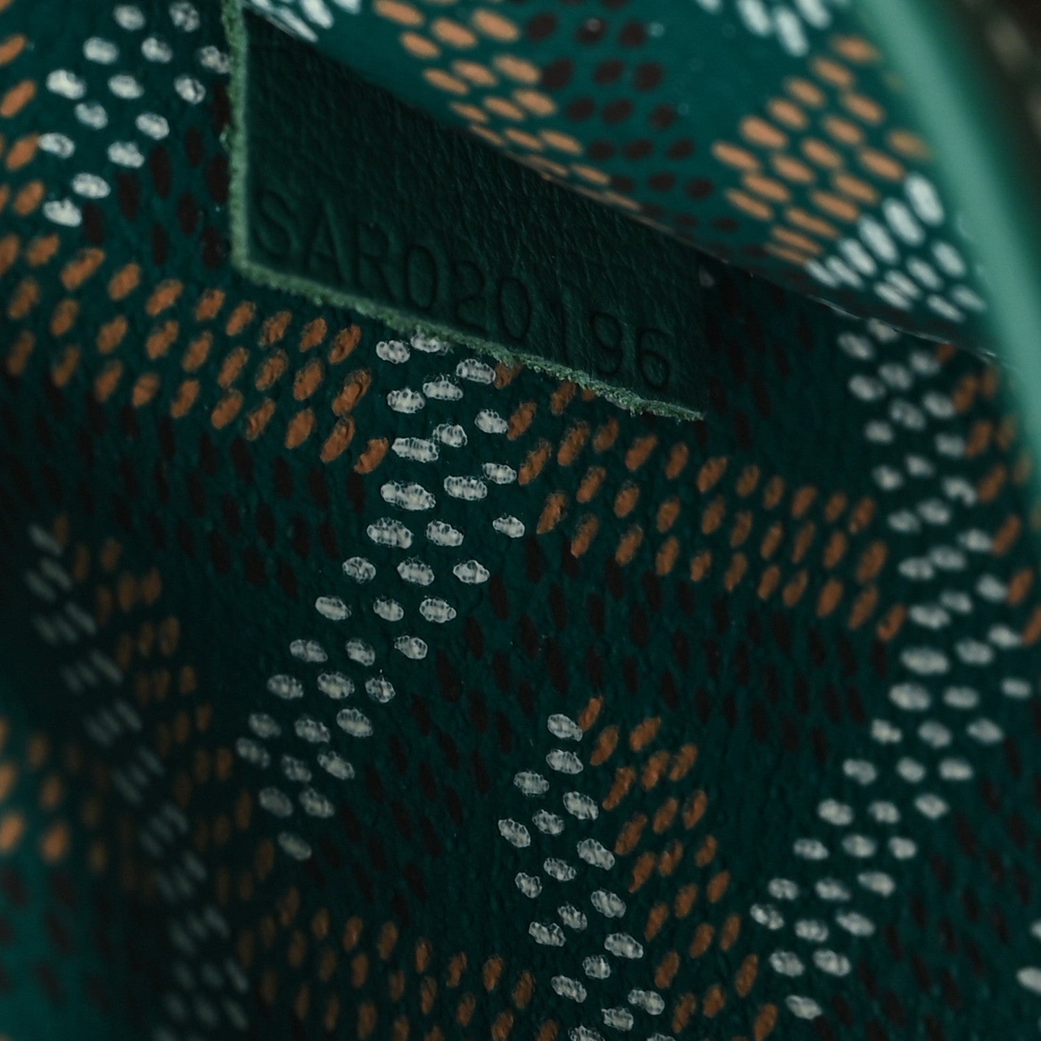 Goyard Goyardine Rouette PM Green 6 of 9