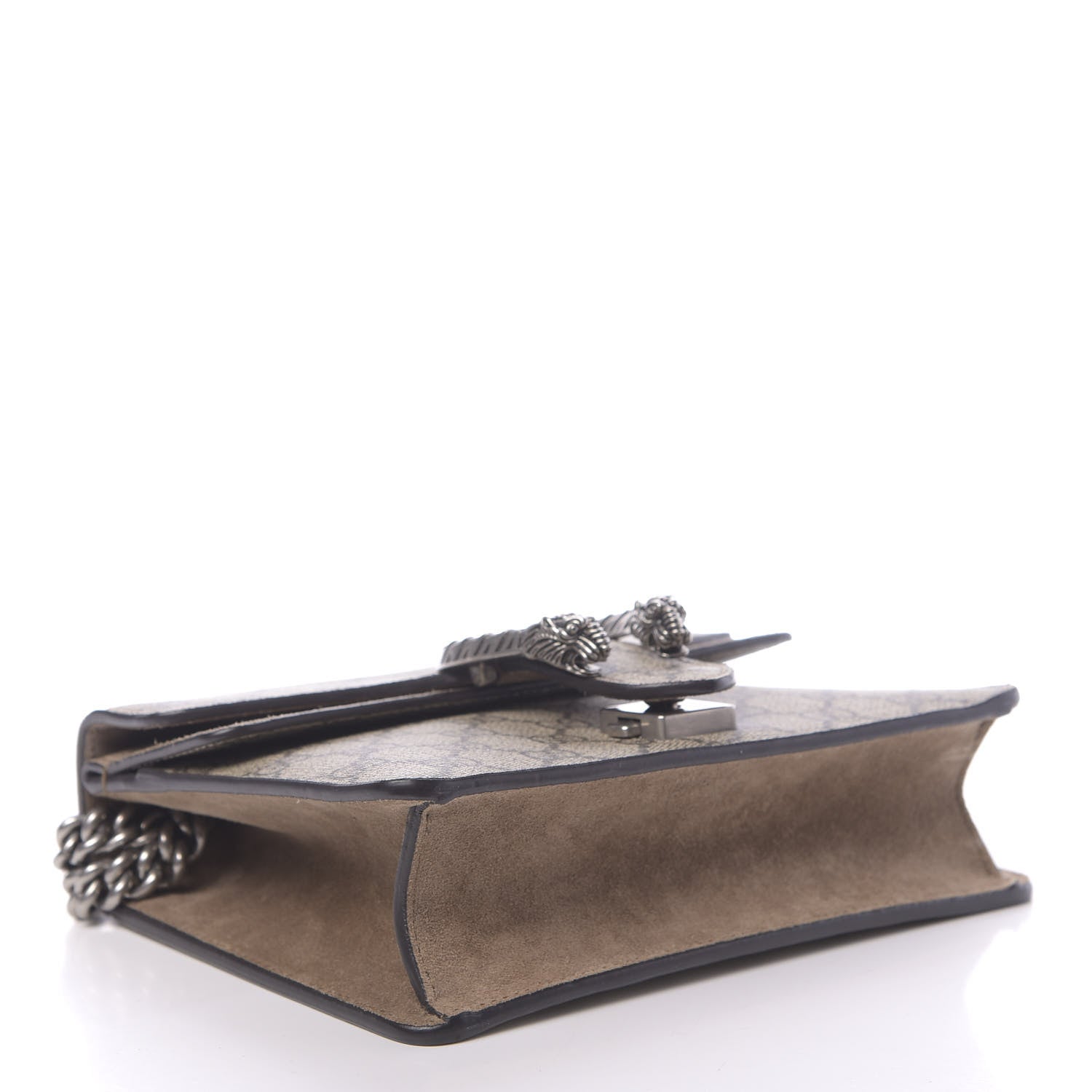 Gucci GG Supreme Monogram Mini Dionysus Shoulder Bag Taupe 4 of 12