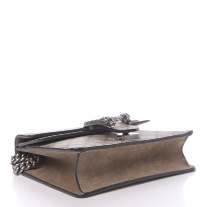Gucci GG Supreme Monogram Mini Dionysus Shoulder Bag Taupe 4 of 12