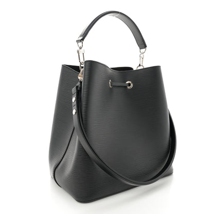 Louis Vuitton Epi NeoNoe MM Black 3 of 11