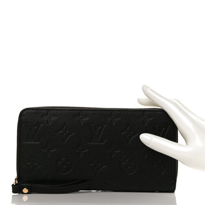 Louis Vuitton Empreinte Zippy Wallet Black 2 of 11