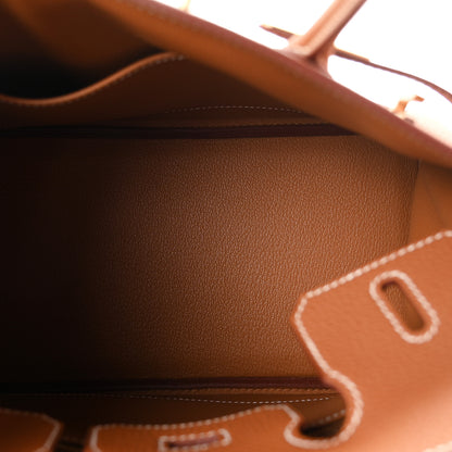 Hermes Togo Birkin 25 Gold 5 of 11