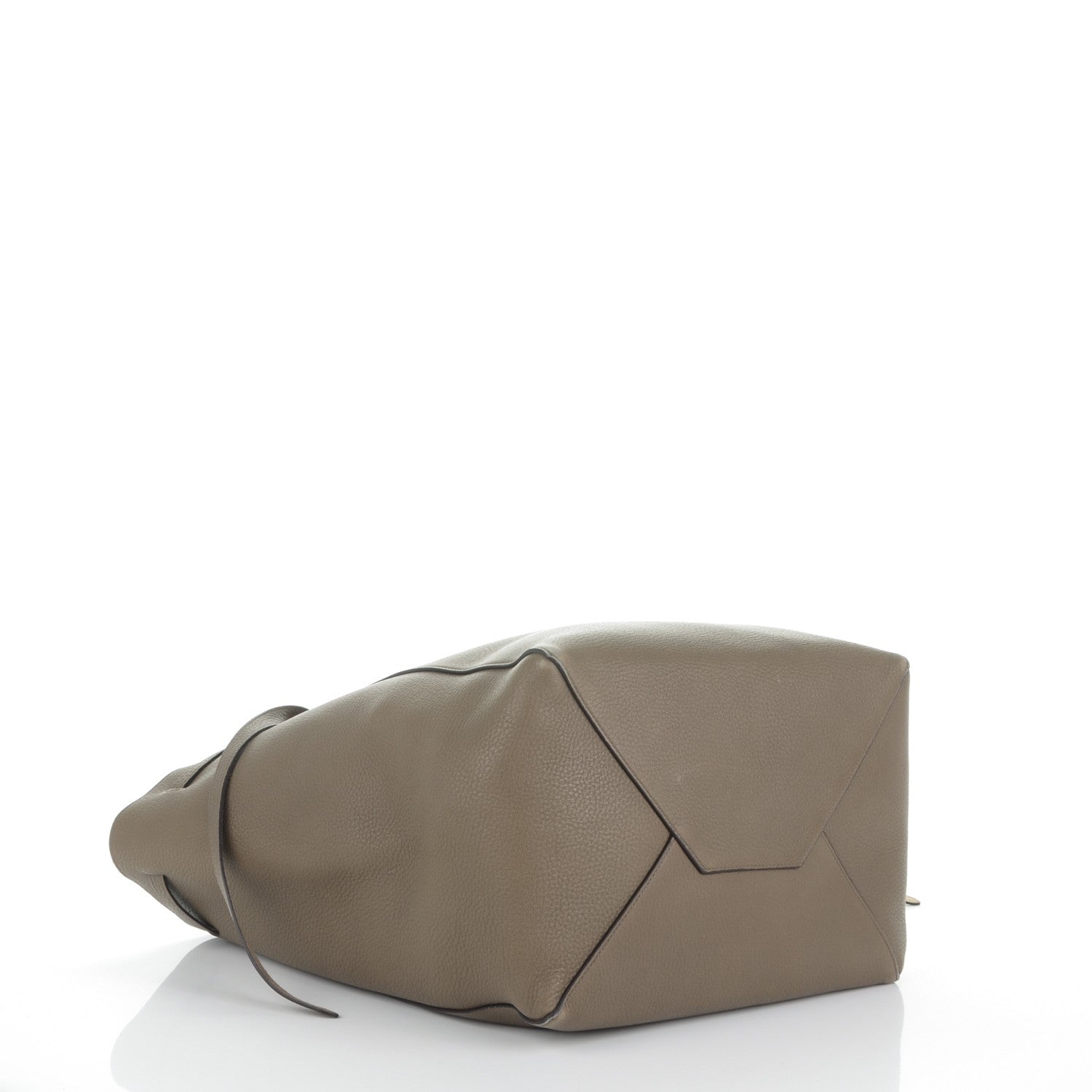 Celine Soft Grained Calfskin Medium Belt Cabas Phantom Souris 4 of 7