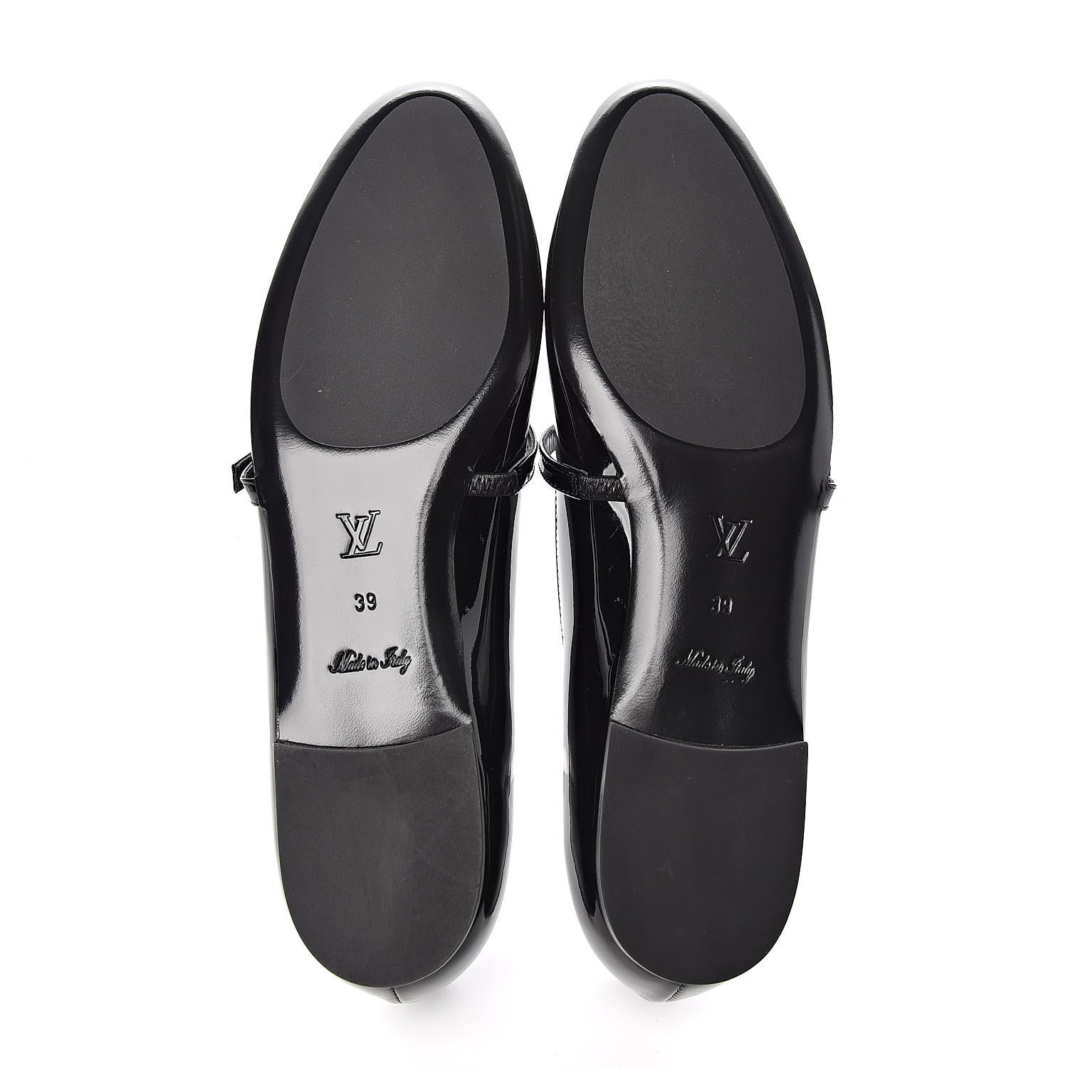 Louis Vuitton Patent Uniformes Ballet Flats 39 Black 5 of 8