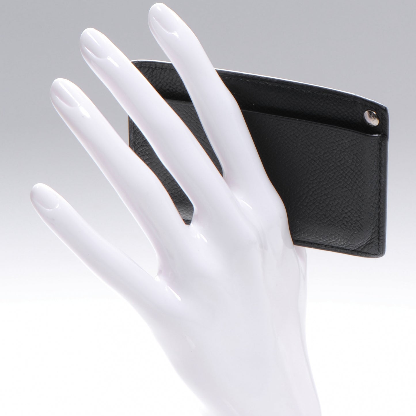 Epsom Card Holder Black