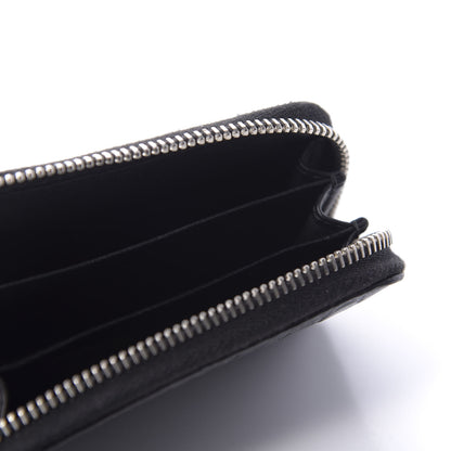 Gucci Crocodile Zip Around Card Case Black 5 of 8