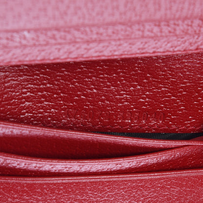 Gucci GG Supreme Monogram Queen Margaret Card Case Red 7 of 7