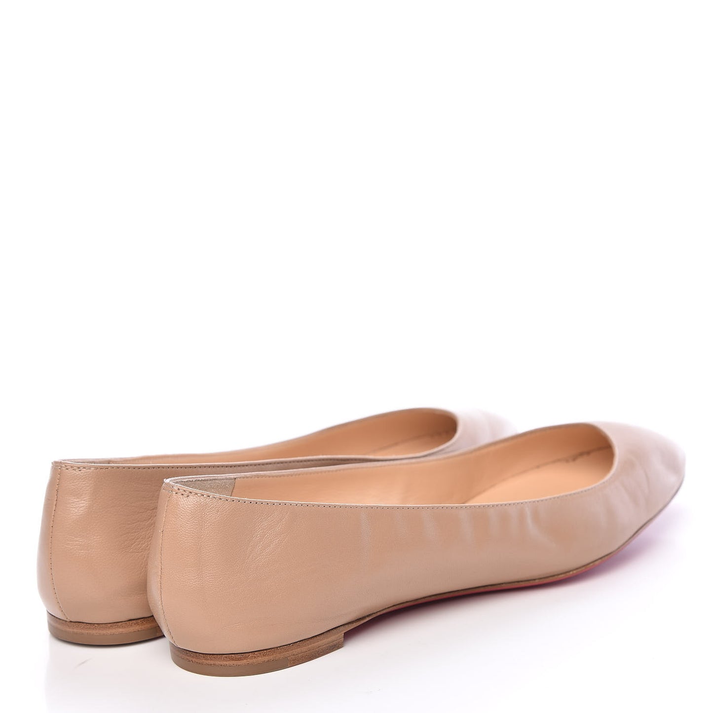 Nappa Eloise Flats 38 Nude