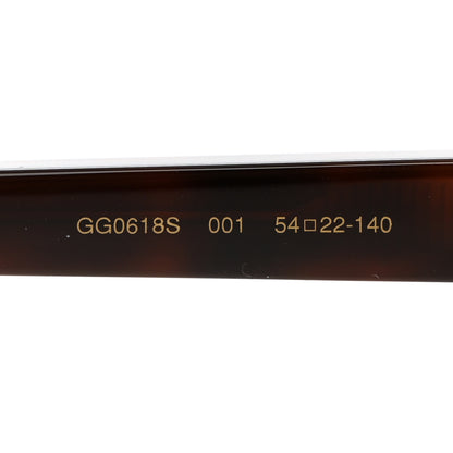 Gucci Acetate Crystal Round Sunglasses GG0618S Tortoiseshell 5 of 7