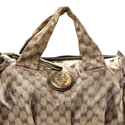 Gucci Crystal Monogram Medium Hysteria Top Handle Bag 8 of 12