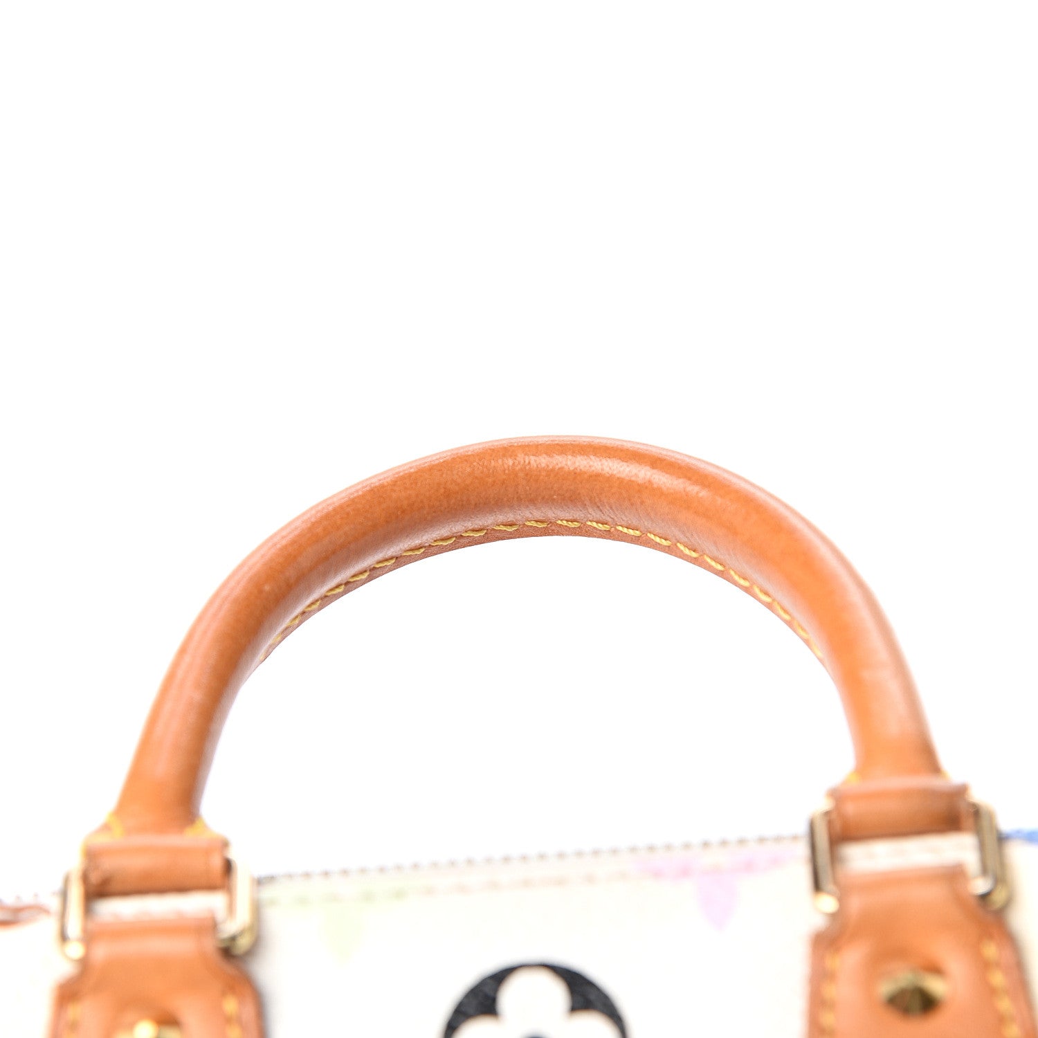 Louis Vuitton Monogram Multicolor Mini Sac HL Speedy White 9 of 9