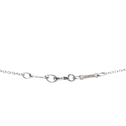 Tiffany Sterling Silver 16mm Elsa Peretti Open Heart Pendant Necklace 4 of 4