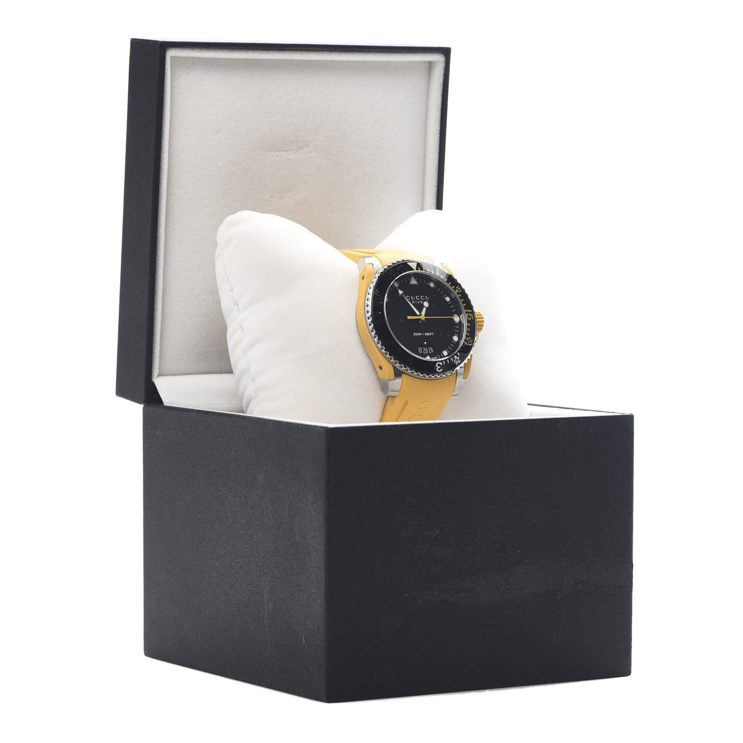 Stainless Steel Rubber 40mm Dive Quartz Watch