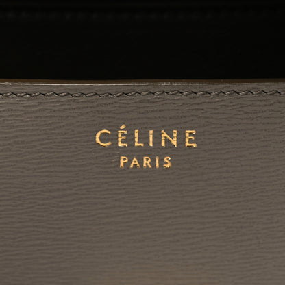 Celine Liege Calfskin Medium Classic Box Flap Bag Souris 5 of 9