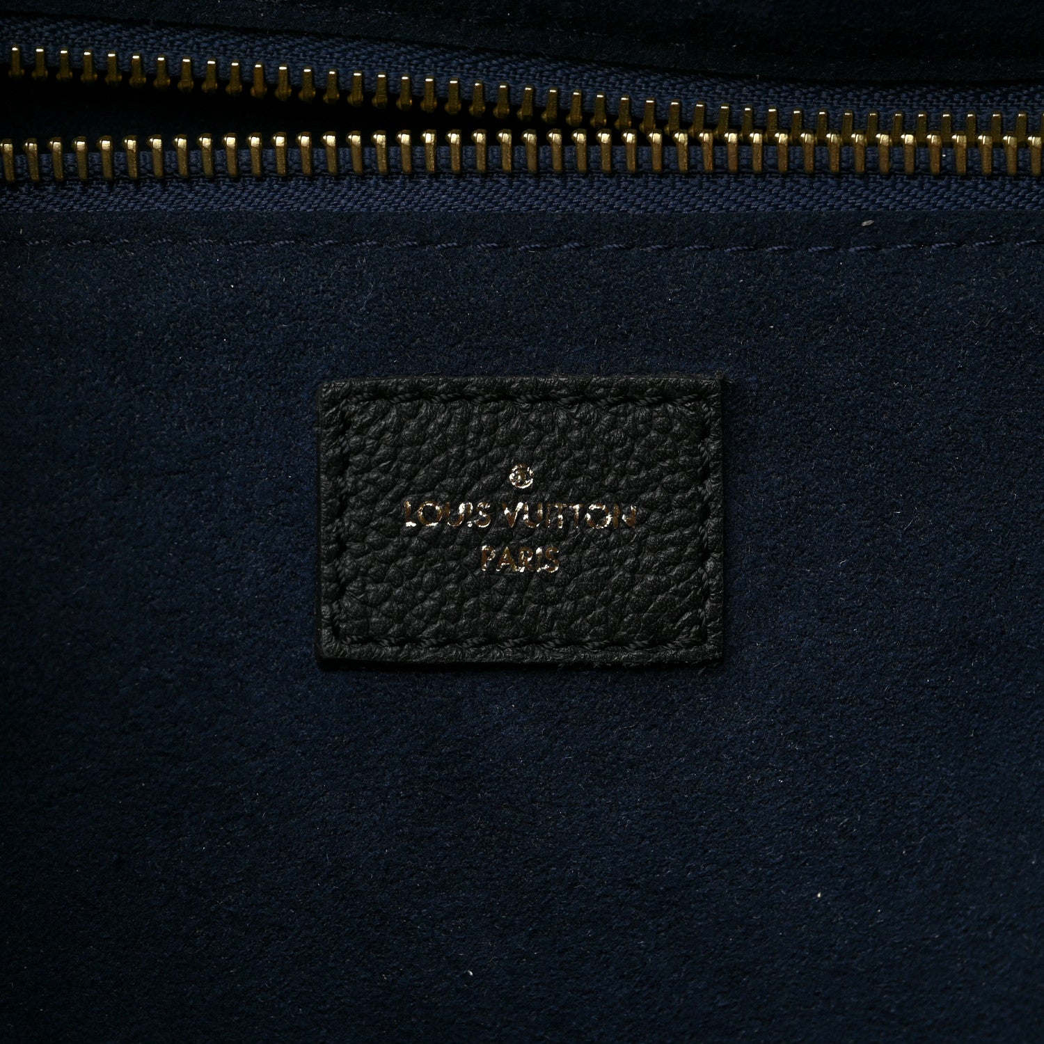 Louis Vuitton Empreinte Monogram Giant Neverfull MM Black 6 of 9