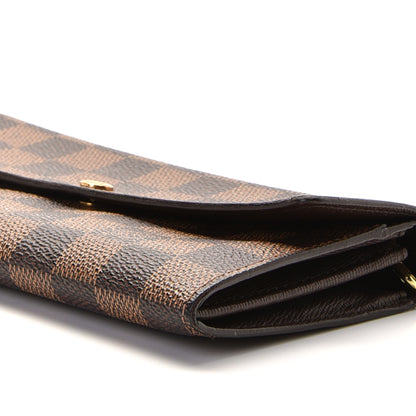 Louis Vuitton Damier Ebene Sarah Wallet 8 of 8