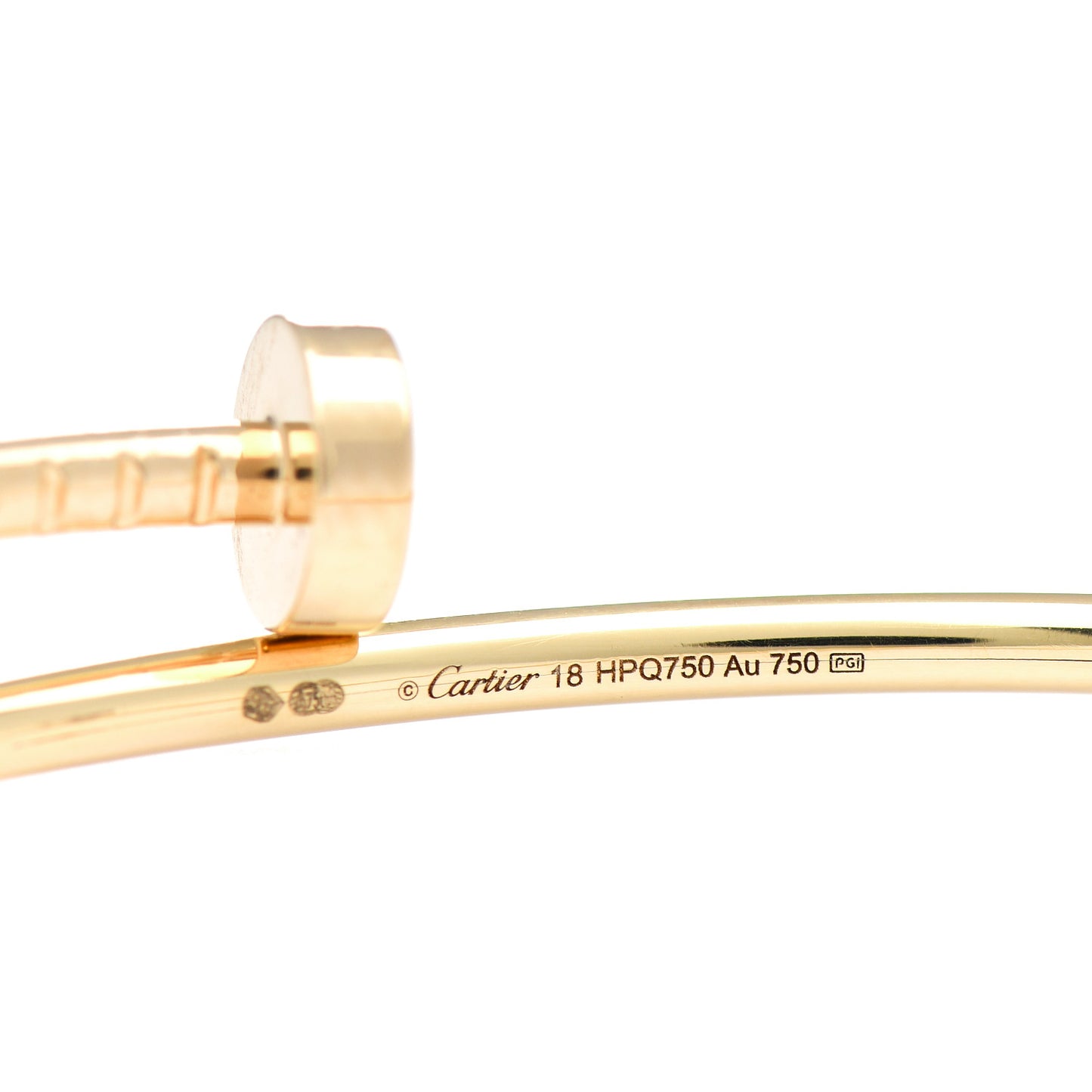 18K Yellow Gold Small Juste Un Clou Bracelet 18