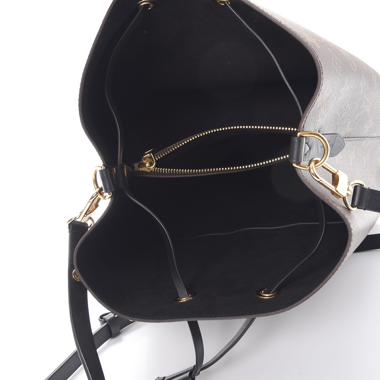 Louis Vuitton Monogram Neonoe MM Black 5 of 8