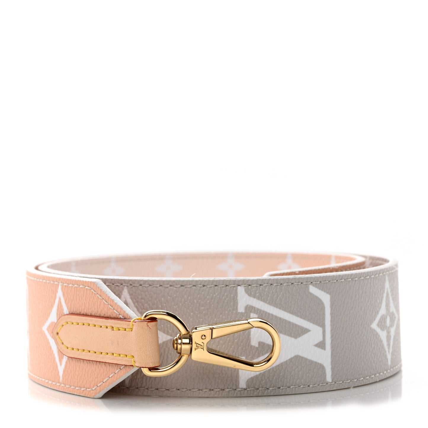Monogram Giant By The Pool Bandouliere Shoulder Strap Brume