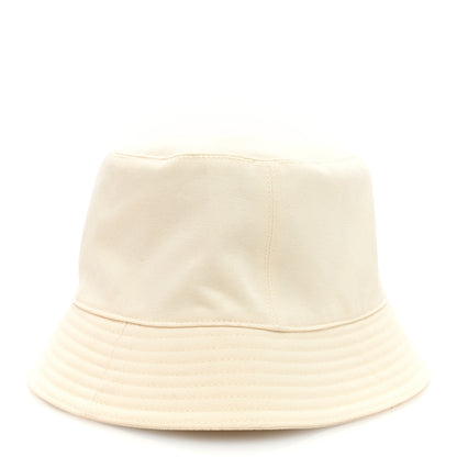 Hermes Cotton Elena Bucket Hat 57 White 4 of 8