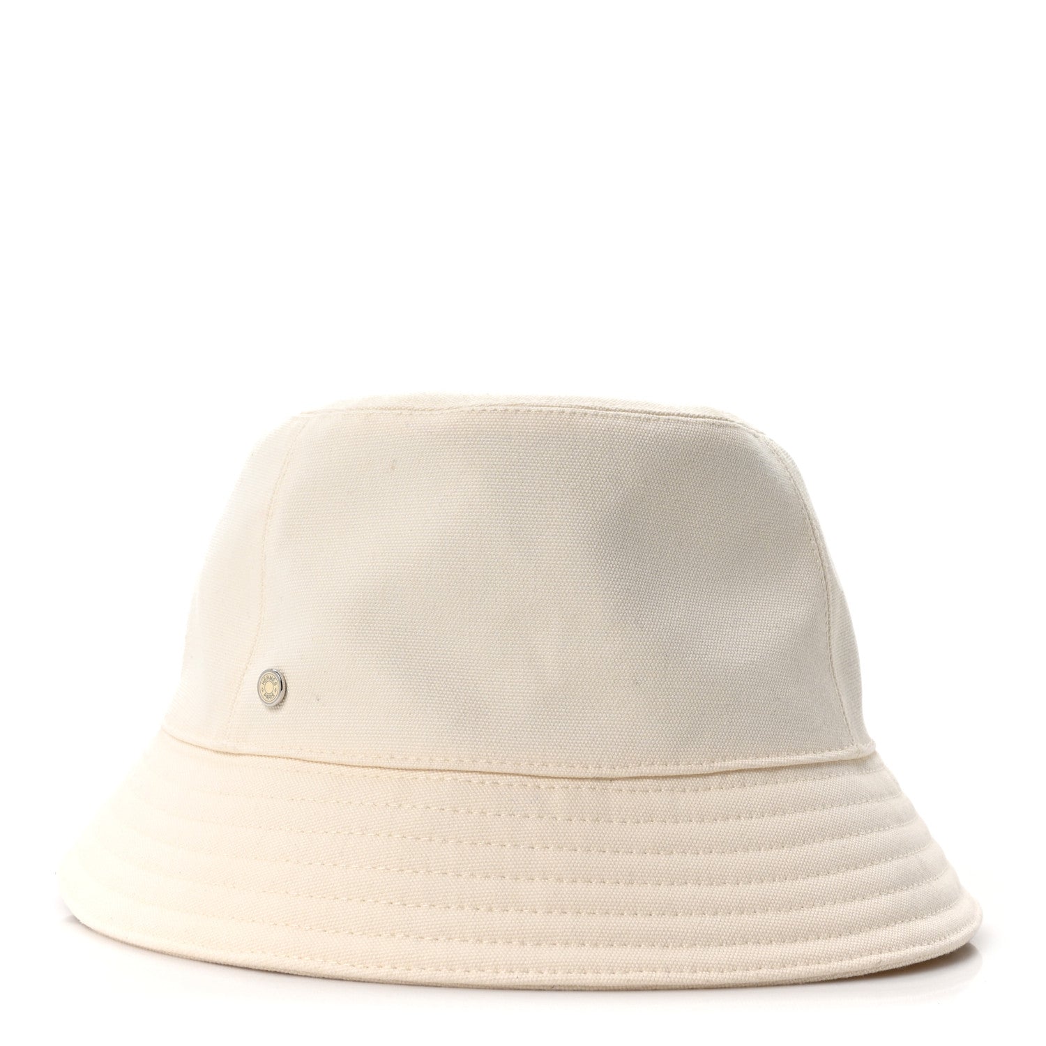 Hermes Cotton Elena Bucket Hat 59 White 1 of 8