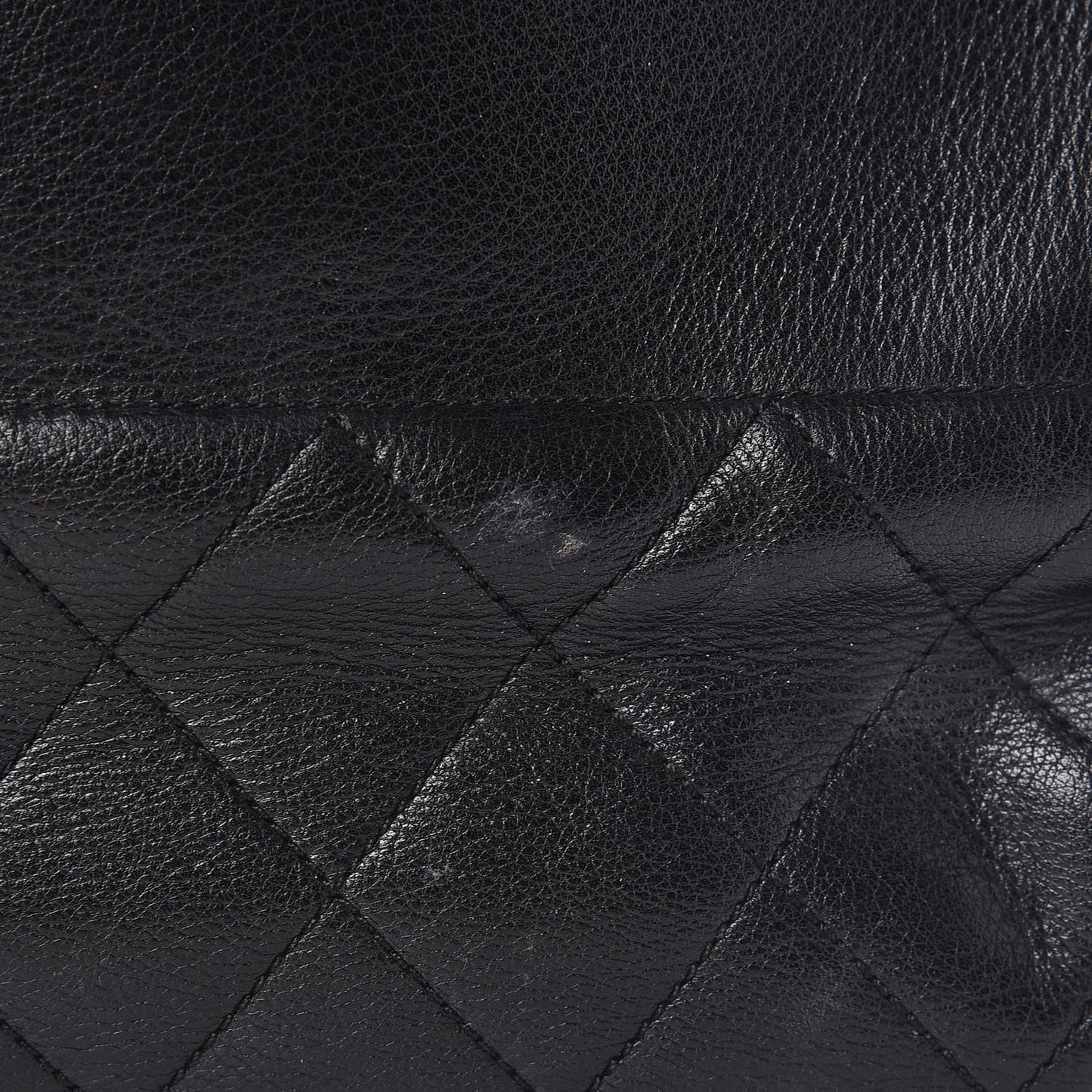 Lambskin Quilted Tote Black