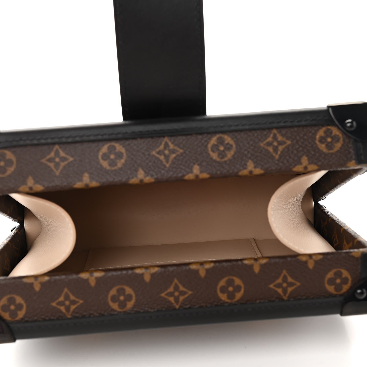 Louis Vuitton Monogram Petite Malle Black 5 of 10