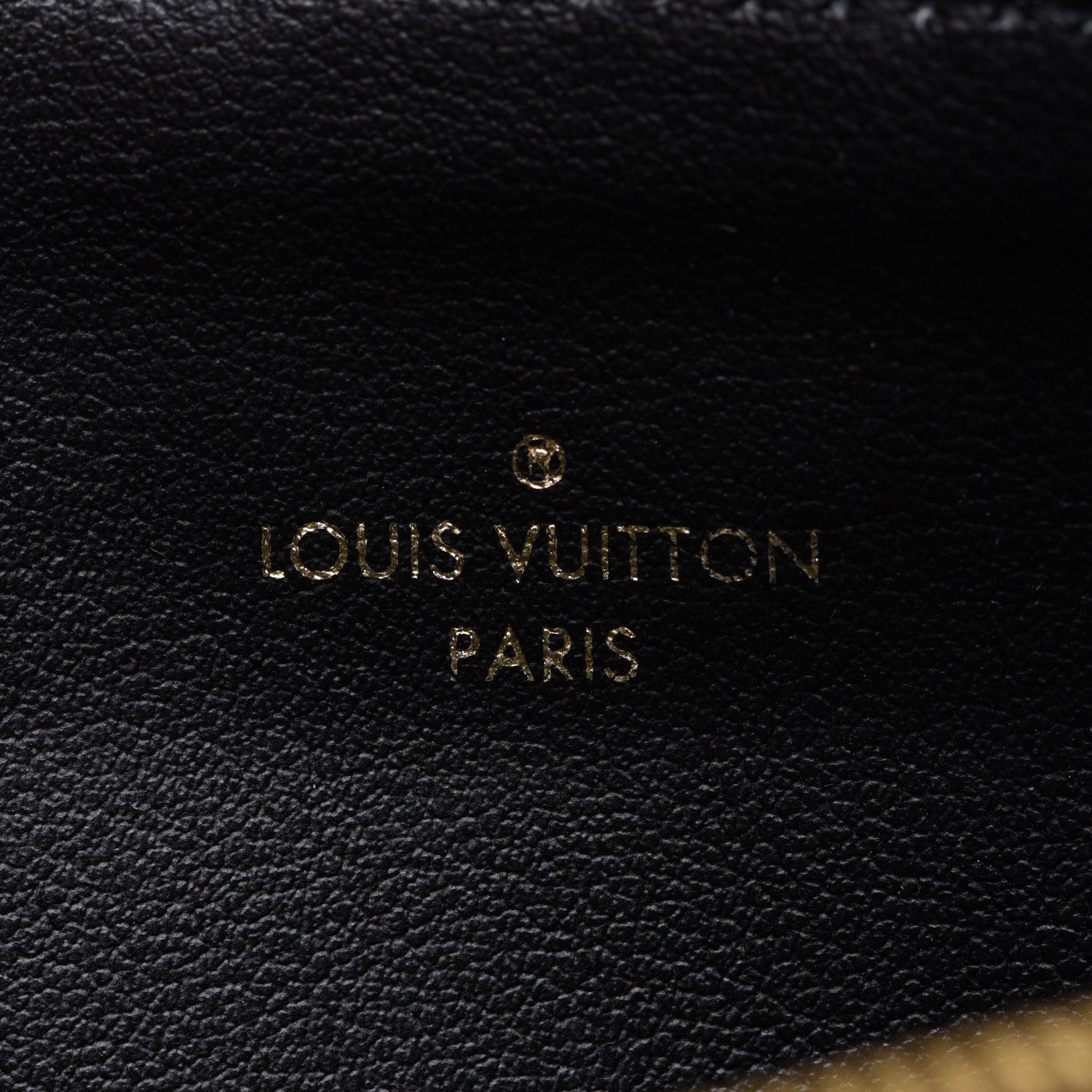Louis Vuitton Empreinte Felicie Chain Wallet Zippered Insert Black 6 of 6