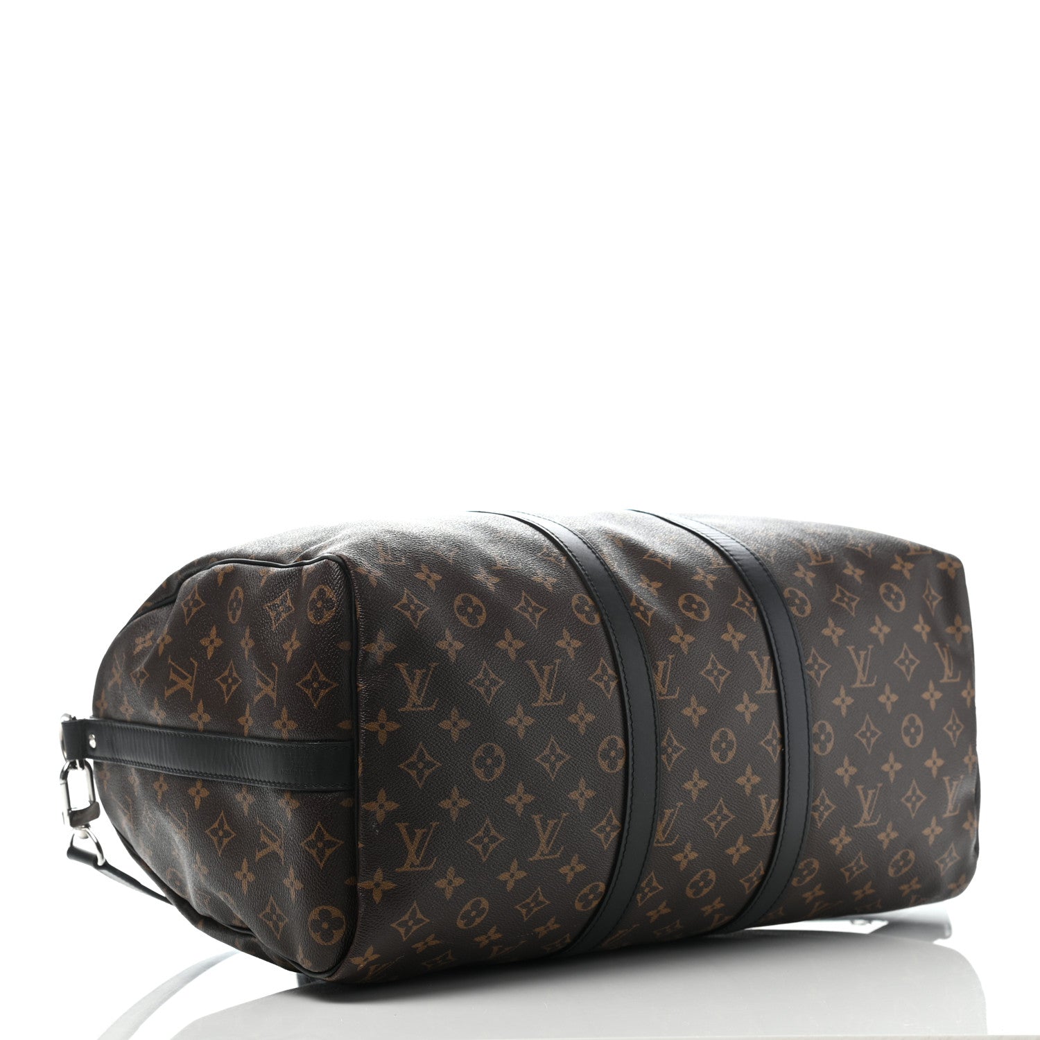 Louis Vuitton Monogram Macassar Keepall Bandouliere 45 4 of 19