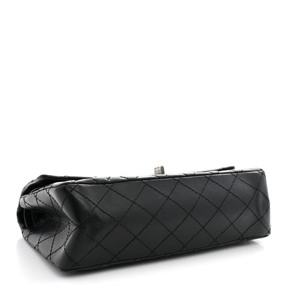 Chanel Aged Calfskin Quilted 2.55 Reissue 225 Flap Black 4 of 10