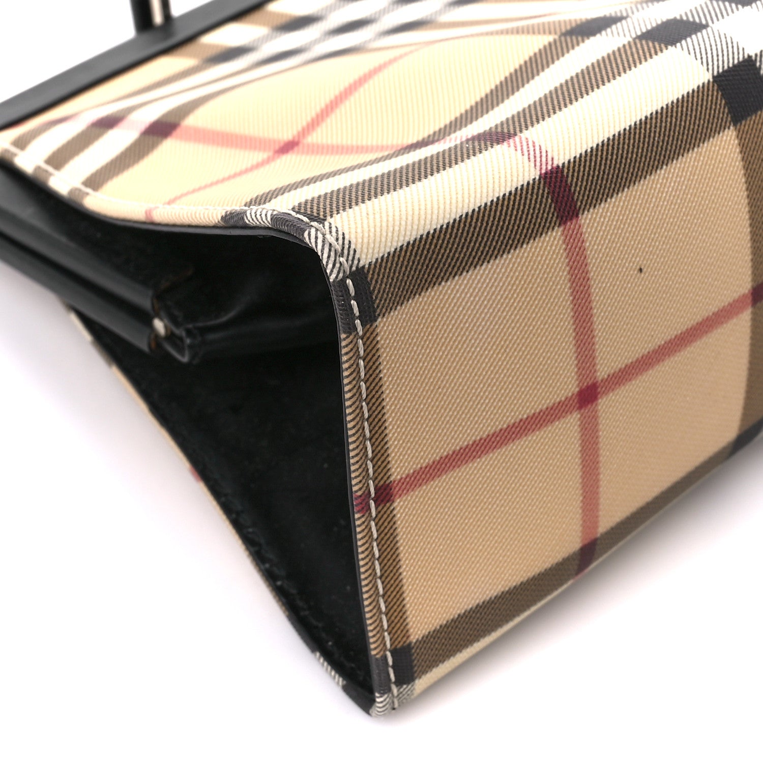 Burberry House Check Shoulder Bag Black 10 of 11