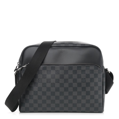 Louis Vuitton Damier Graphite Dayton Reporter MM 1 of 11