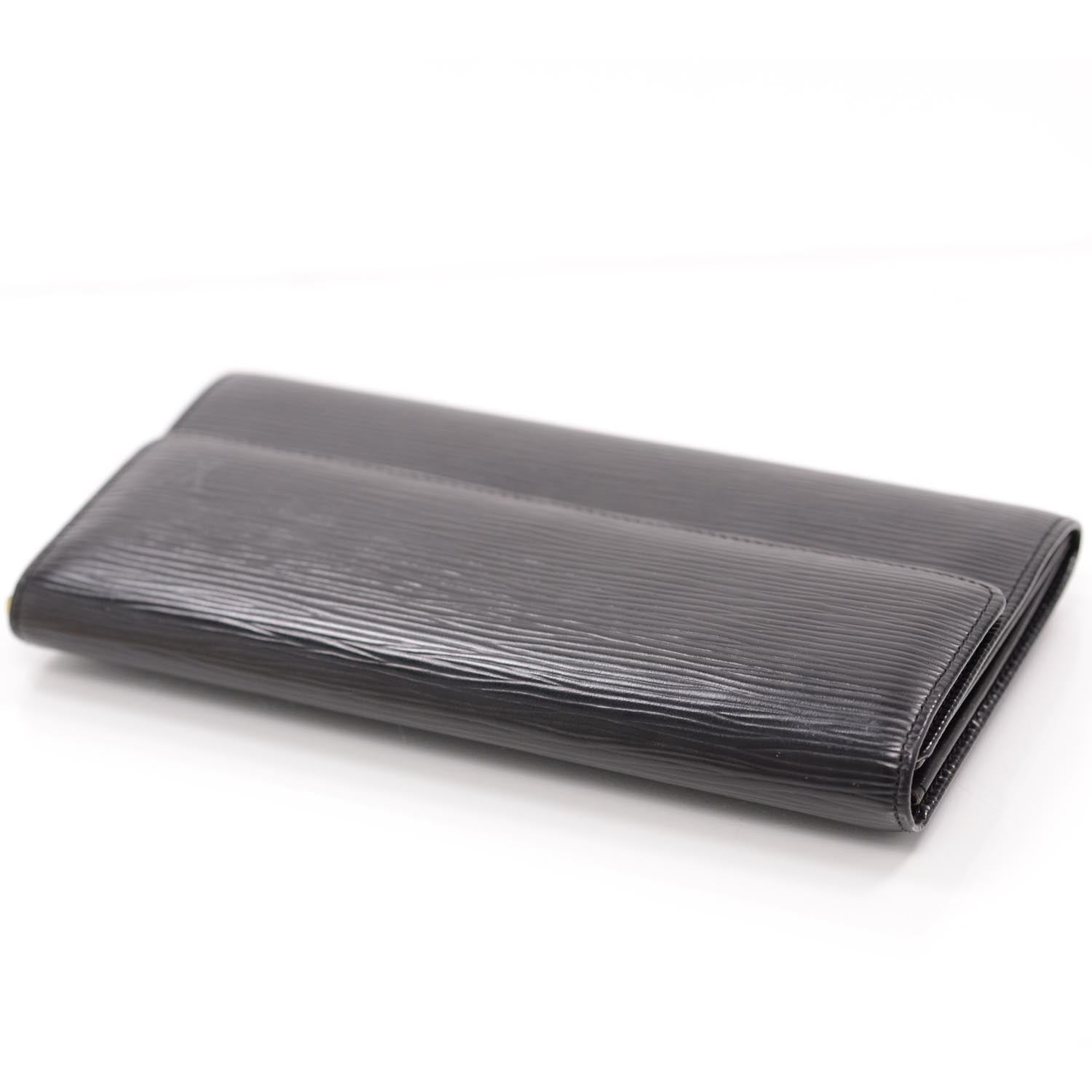 Louis Vuitton Epi Sarah Wallet Black 4 of 8