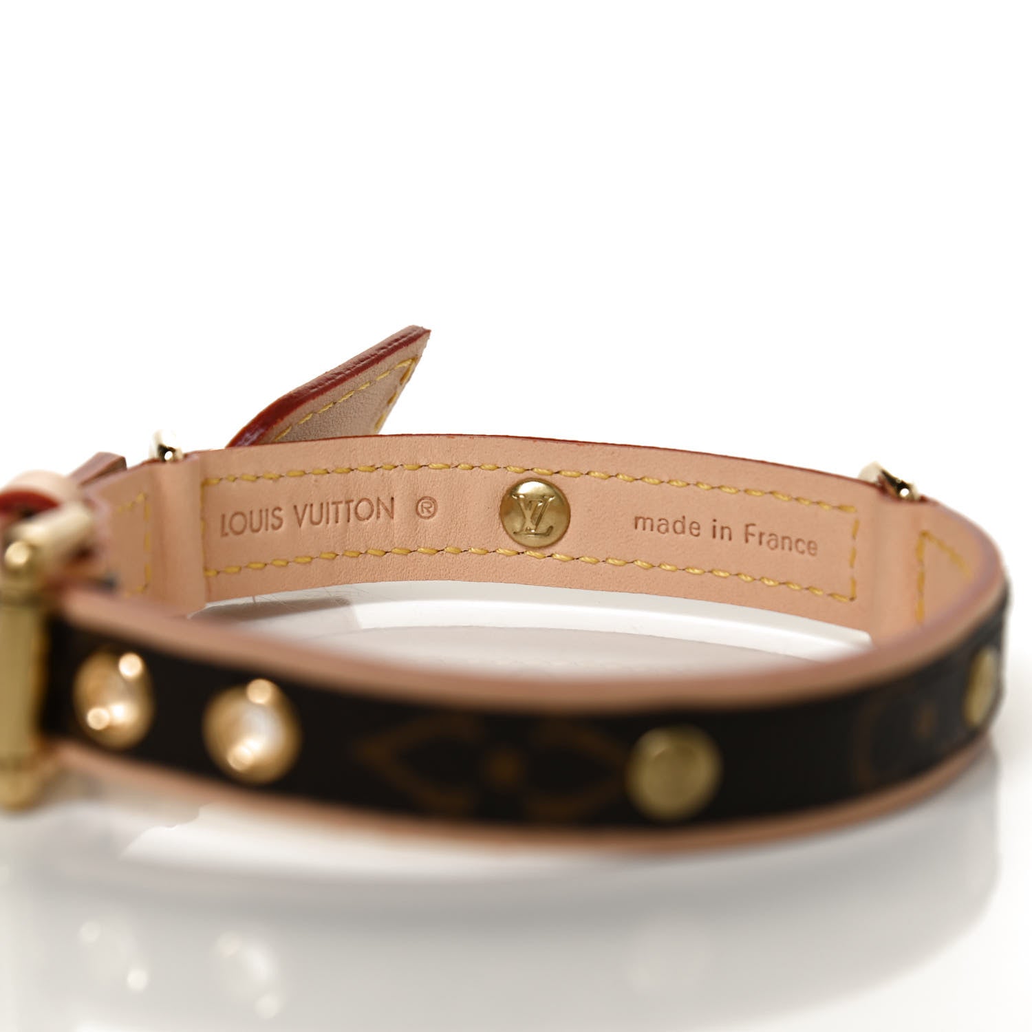 Louis Vuitton Monogram Baxter Dog Collar 6 of 9