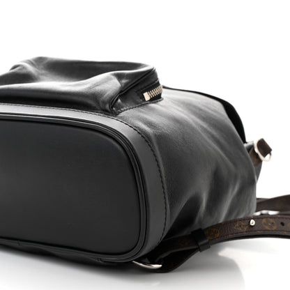 Louis Vuitton Lambskin Monogram Montsouris Vibe PM Black 9 of 10