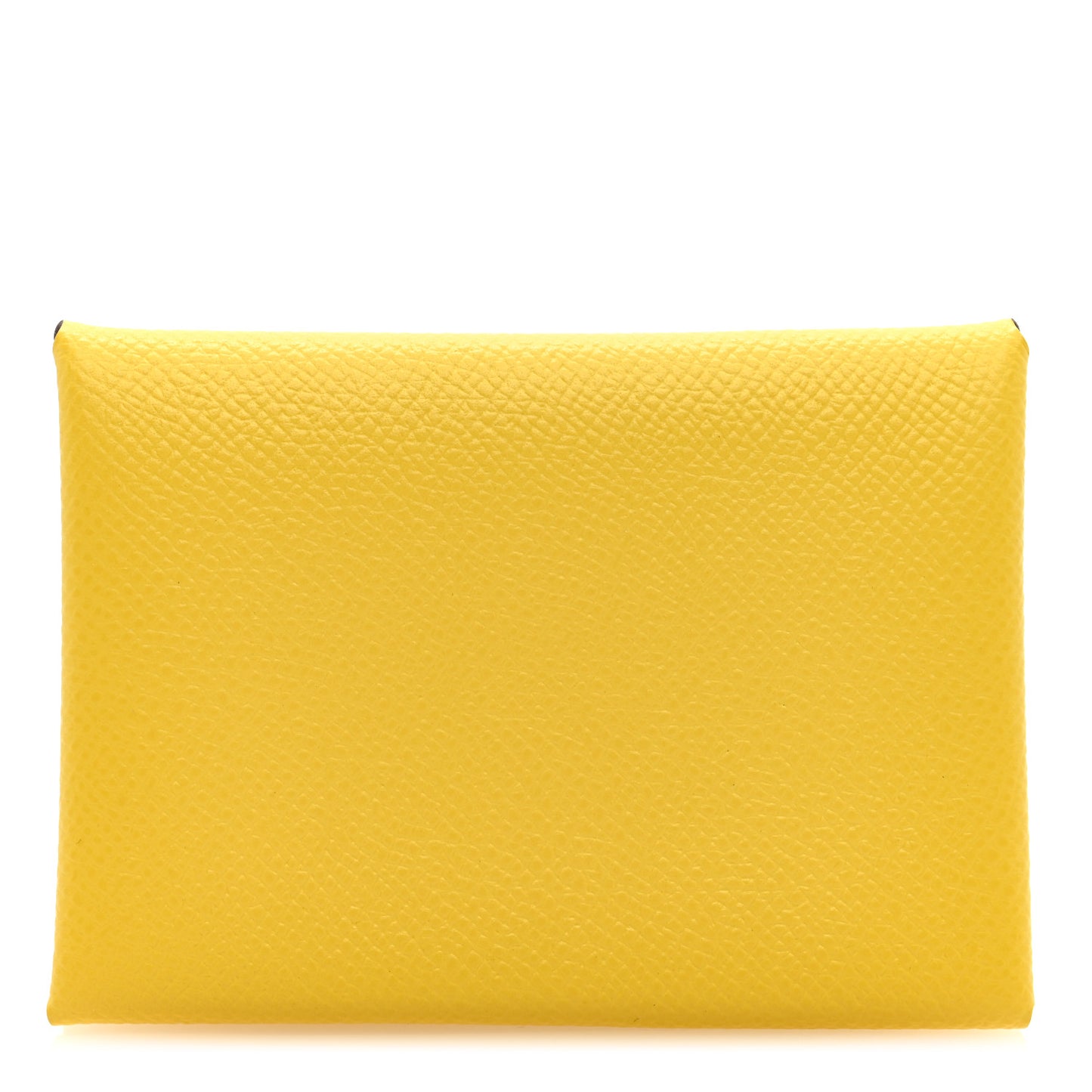 Epsom Calvi Duo Card Case Jaune De Naples