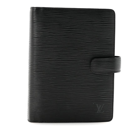 Louis Vuitton Epi Medium Ring Agenda Cover Black 1 of 6
