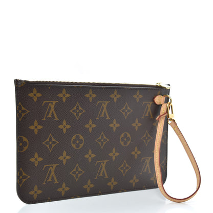 Louis Vuitton Monogram Neverfull MM GM Pochette 3 of 7