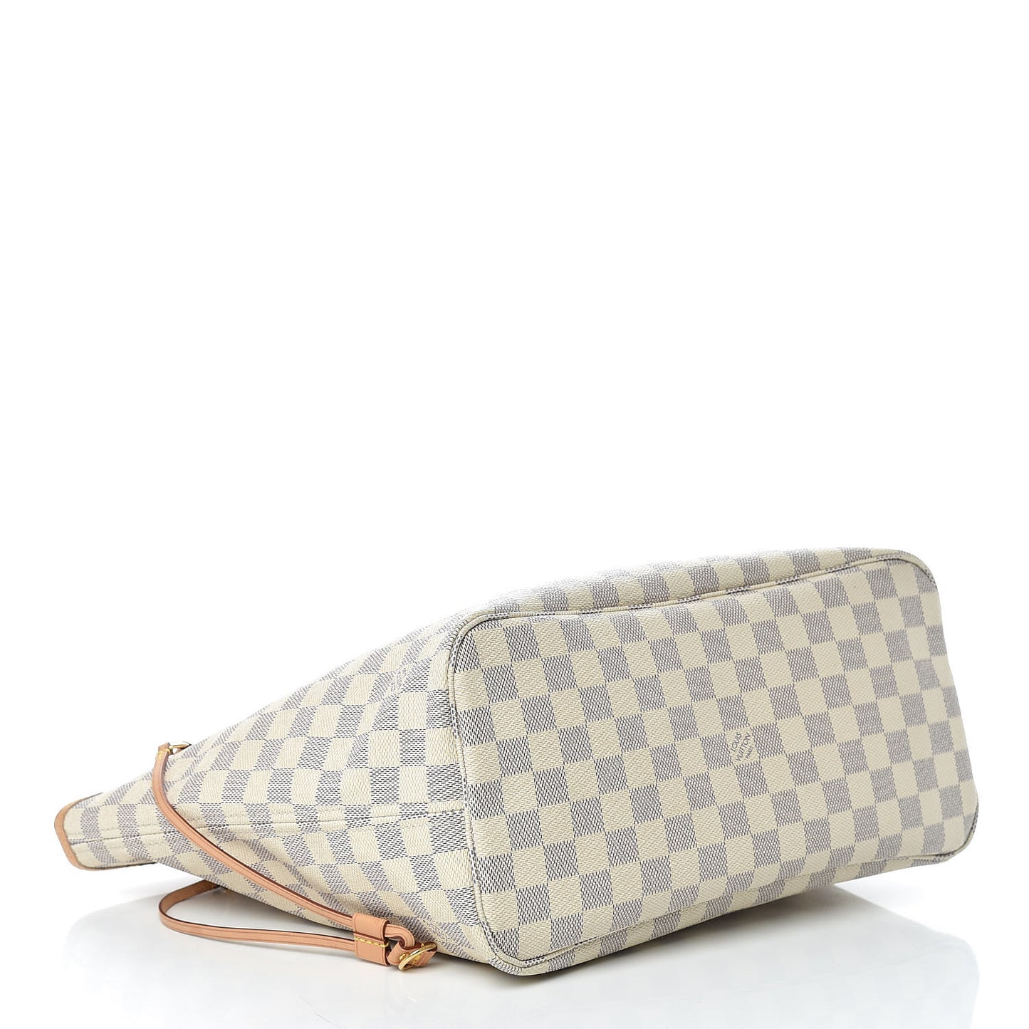 Damier Azur Neo Neverfull MM Rose Ballerine