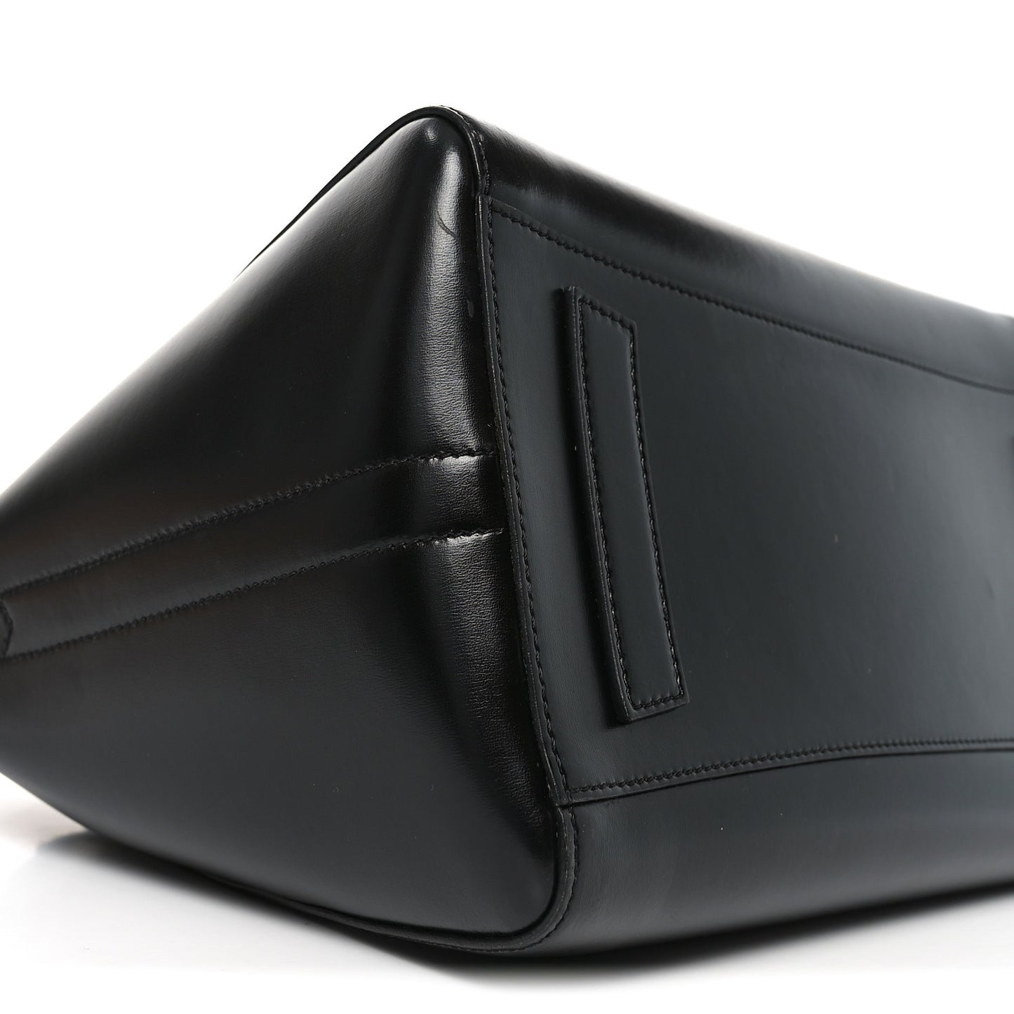 Shiny Lord Calfskin Medium Antigona Black