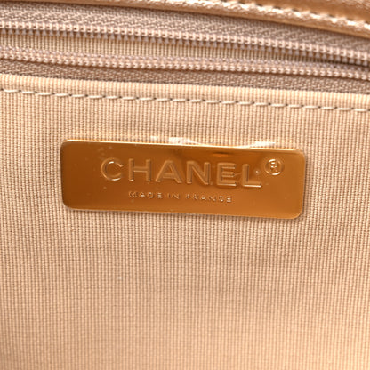Chanel Metallic Calfskin Crochet Medium Chanel 19 Flap Gold 6 of 11